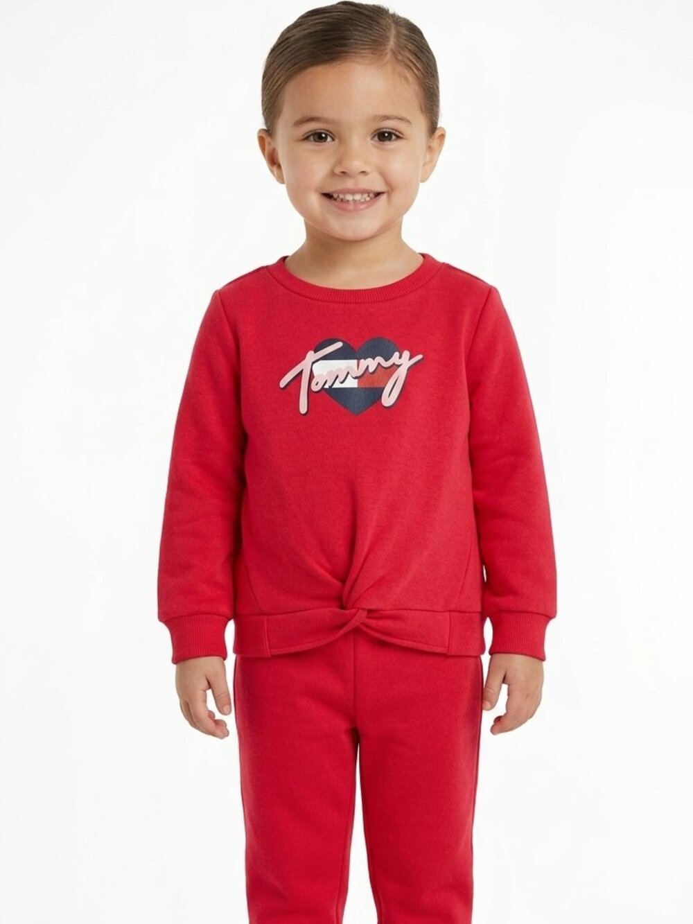TOMMY H1LF1GER Girl Toddler 2-Piece Pink Fleece Set - 3T NWT
